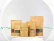 Túi Zipper Giấy kraft