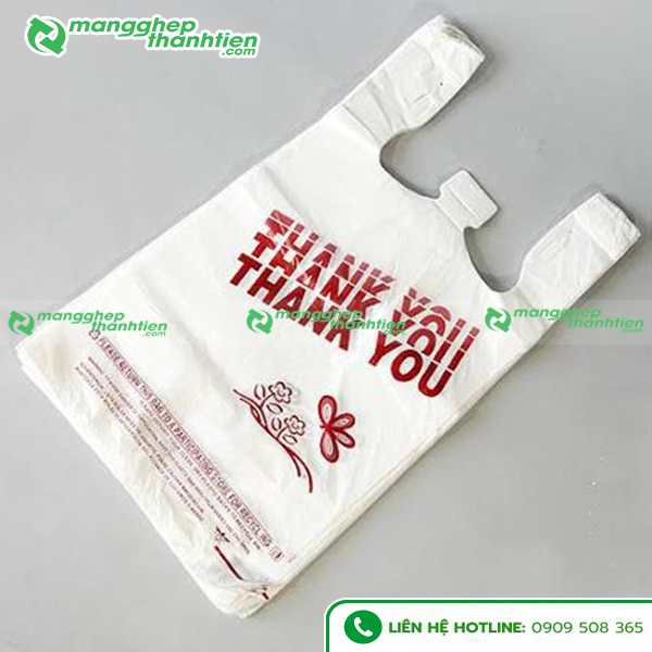 Túi xốp 2 quai được sử dụng phổ biến