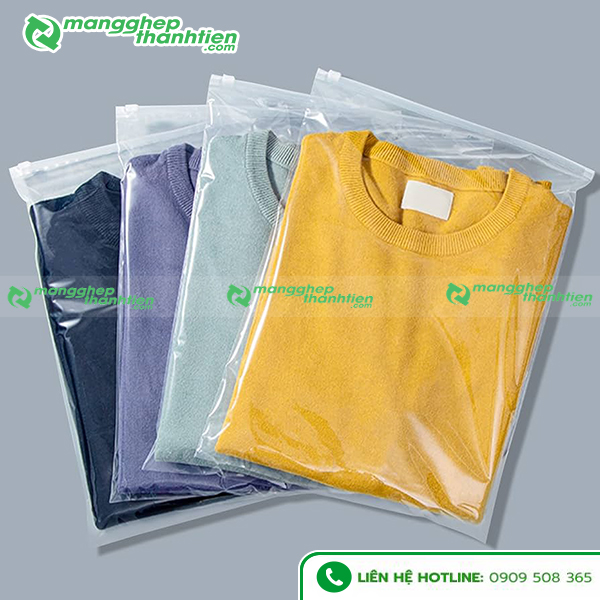 T&uacute;i zipper trong suốt gi&uacute;p kh&aacute;ch h&agrave;ng c&oacute; thể quan s&aacute;t được sản phẩm b&ecirc;n trong