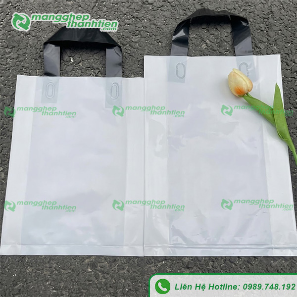 T&uacute;i &eacute;p quai PE trơn nhiều m&agrave;u sắc theo y&ecirc;u cầu