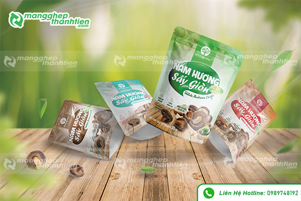 Túi zip ghép đựng nông sản và thực phẩm khô bảo quản tiện lợi