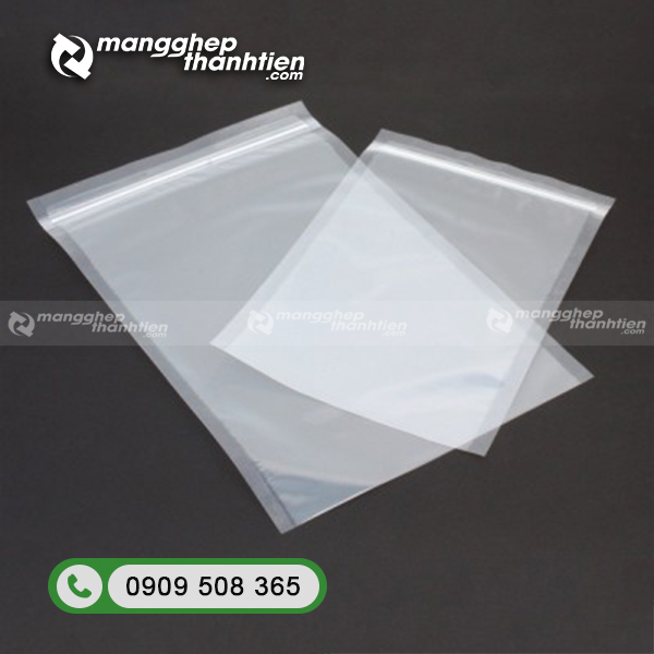 túi zipeer chỉ trắng 