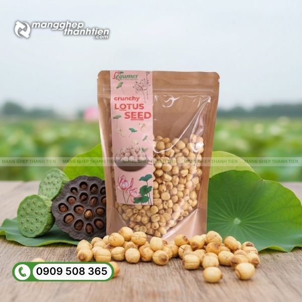 Bao b&igrave; hạt sen chống ẩm, hạn chế nấm mốc v&agrave; oxy h&oacute;a