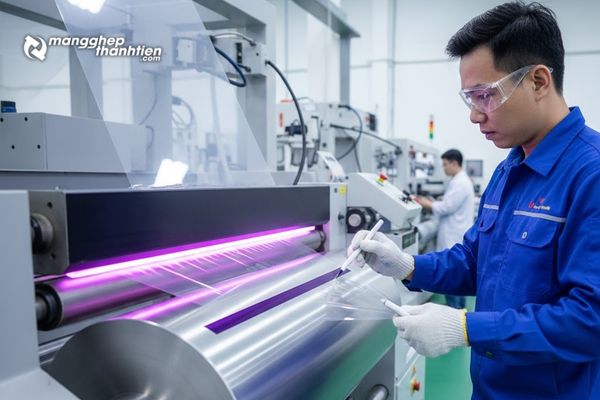 C&ocirc;ng nghệ xử l&yacute; corona hiện đại ứng dụng trong ng&agrave;nh bao b&igrave; nhựa