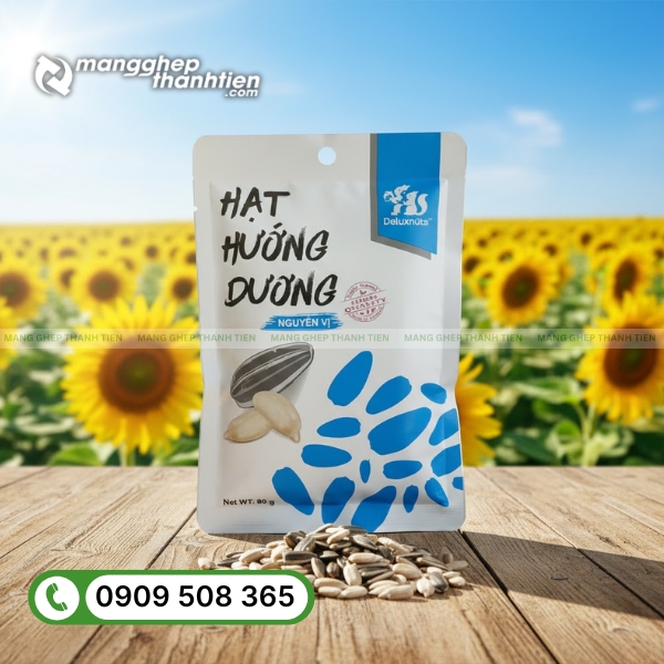 Túi 3 biên đựng hạt hướng dương gọn nhẹ, tiết kiệm chi phí