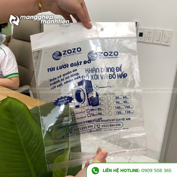 In t&uacute;i OPP m&agrave;ng ngọc sắc n&eacute;t theo y&ecirc;u cầu kh&aacute;ch h&agrave;ng