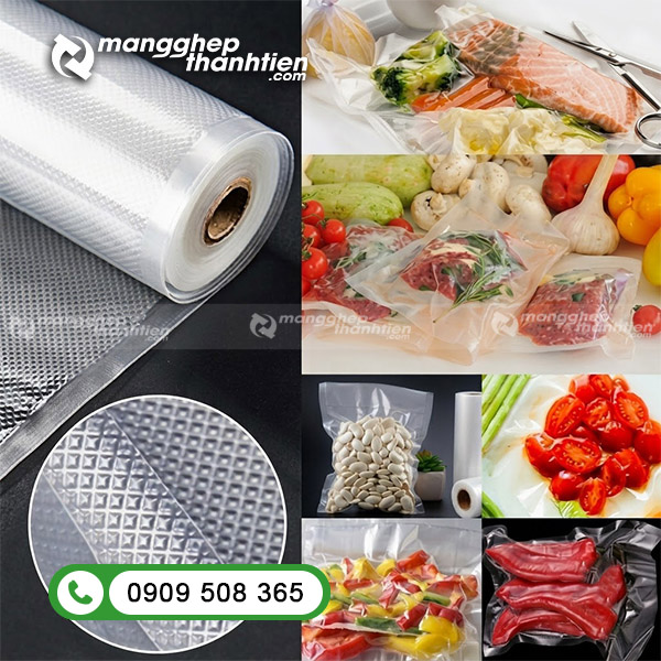 T&uacute;i h&uacute;t ch&acirc;n kh&ocirc;ng 1 mặt nh&aacute;m đựng thực phẩm tươi sống v&agrave; sấy kh&ocirc;