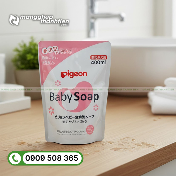 Bao b&igrave; sữa tắm dạng t&uacute;i đ&aacute;y đứng tiện lợi, dễ trưng b&agrave;y tr&ecirc;n kệ