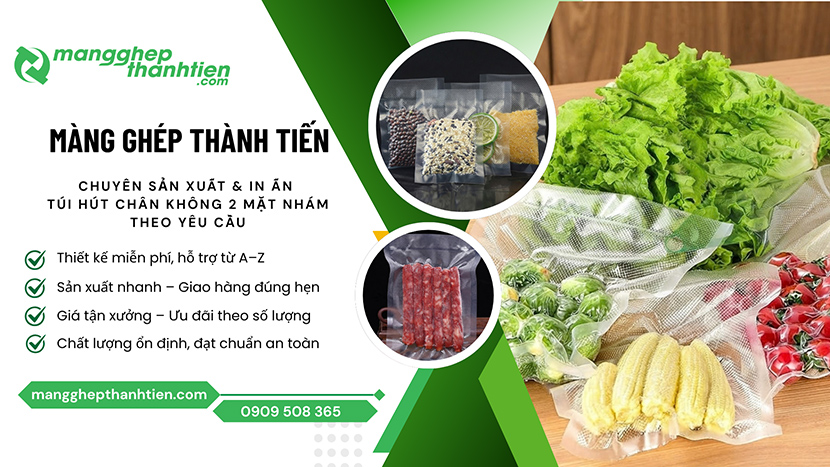 Cơ sở sản xuất t&uacute;i h&uacute;t ch&acirc;n kh&ocirc;ng 2 mặt nh&aacute;m