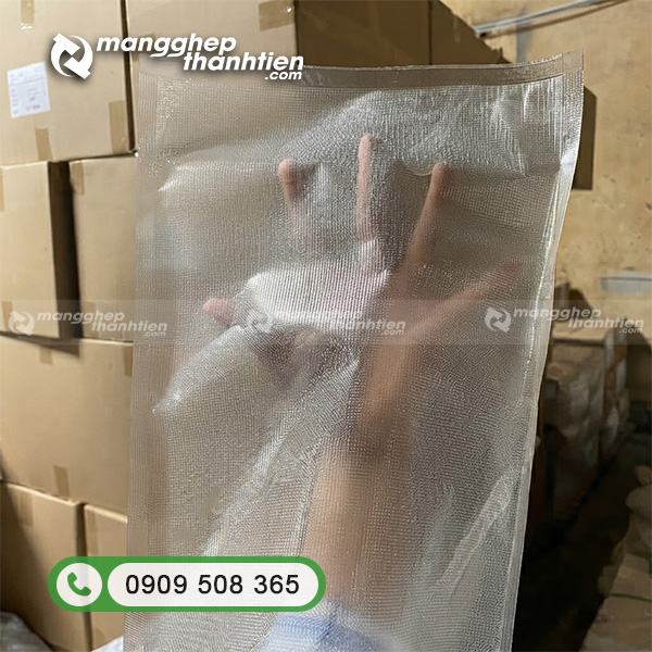 T&uacute;i nh&acirc;n kh&ocirc;ng 2 mặt nh&aacute;m sản xuất từ nhựa PA/PE nguy&ecirc;n sinh