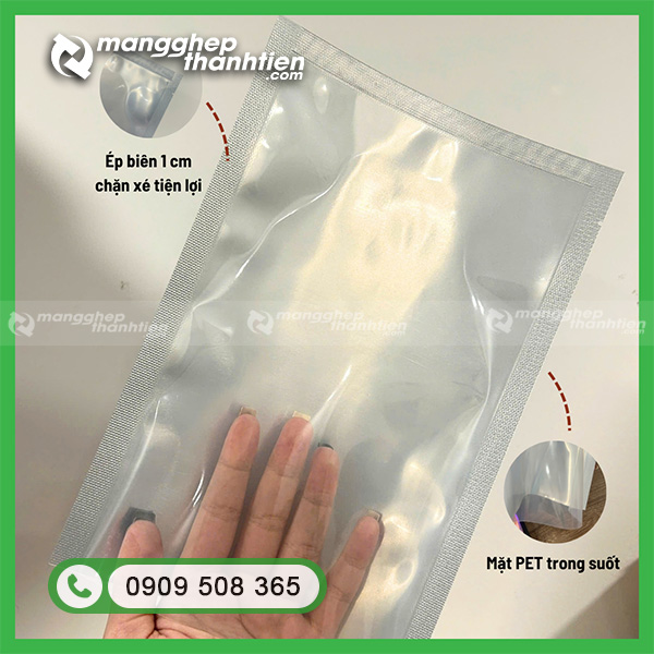 T&uacute;i &eacute;p 3 bi&ecirc;n 1 mặt trong suốt
