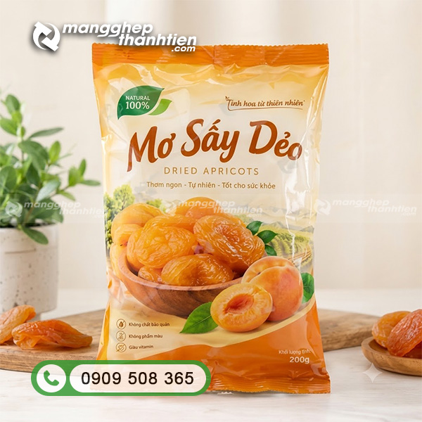 T&uacute;i h&agrave;n lưng đựng mơ sấy