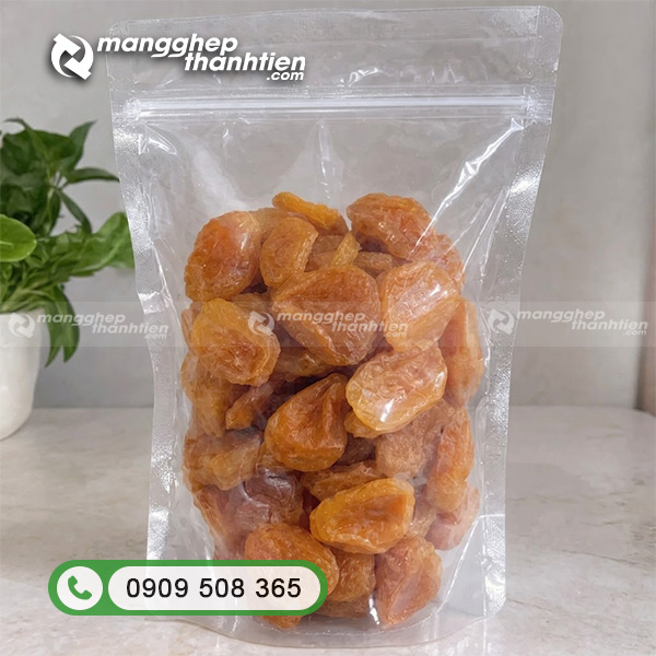 T&uacute;i zip giấy đựng mơ sấy dẻo