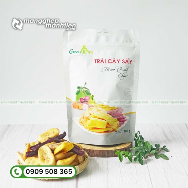 Bao bì trái cây sấy đẹp tại TPHCM