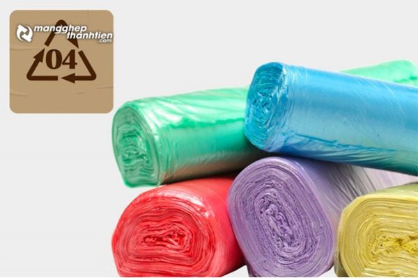 Kí hiệu nhựa số 4 LDPE 