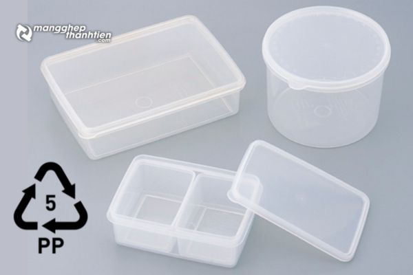 Kí hiệu số 5 trên đồ nhựa 