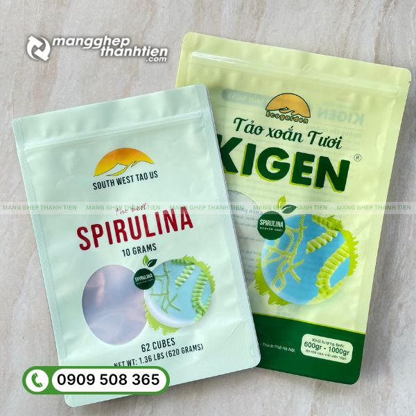 Túi zipper đựng trái cây sấy nhiều màu, dễ mở và tái đóng gói