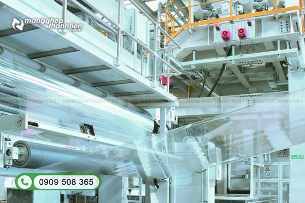 D&acirc;y chuyền sản xuất m&agrave;ng BOPP bằng c&ocirc;ng nghệ k&eacute;o định hướng hai trục