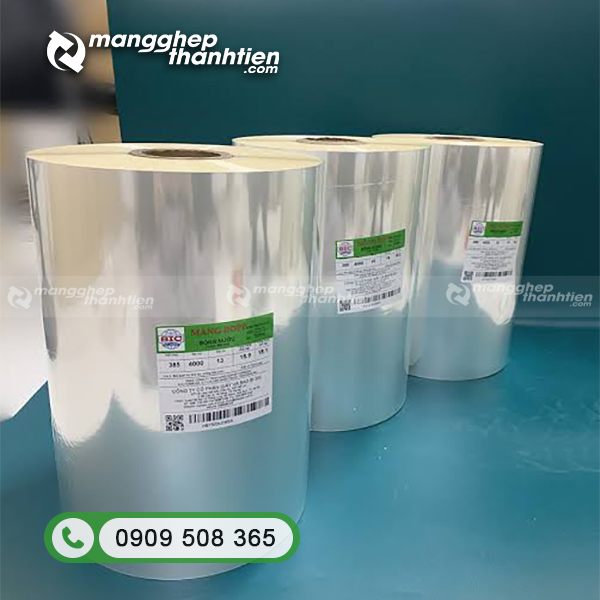 nh&agrave; sản xuất c&oacute; thể sử dụng cấp m&agrave;ng chuy&ecirc;n dụng hoặc kết hợp BOPP với c&aacute;c vật liệu như PE, CPP, PET