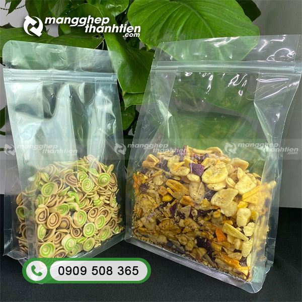 Ph&acirc;n phối t&uacute;i zip 8 cạnh trong suốt gi&aacute; sỉ tận gốc tại HCM