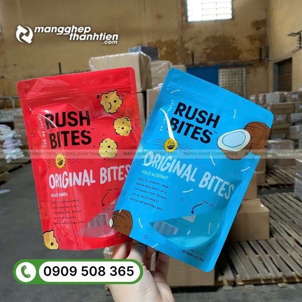 Bao b&igrave; b&aacute;nh quy đẹp, thiết kế thu h&uacute;t, ph&ugrave; hợp thương hiệu thực phẩm.