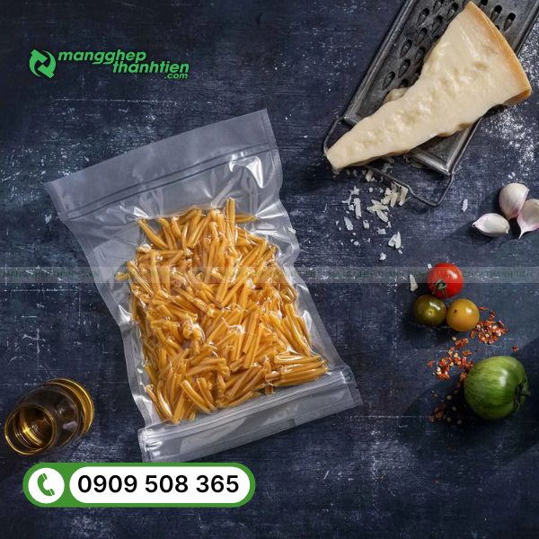 Cấu tạo túi zip hút chân không chất liệu PA/PE