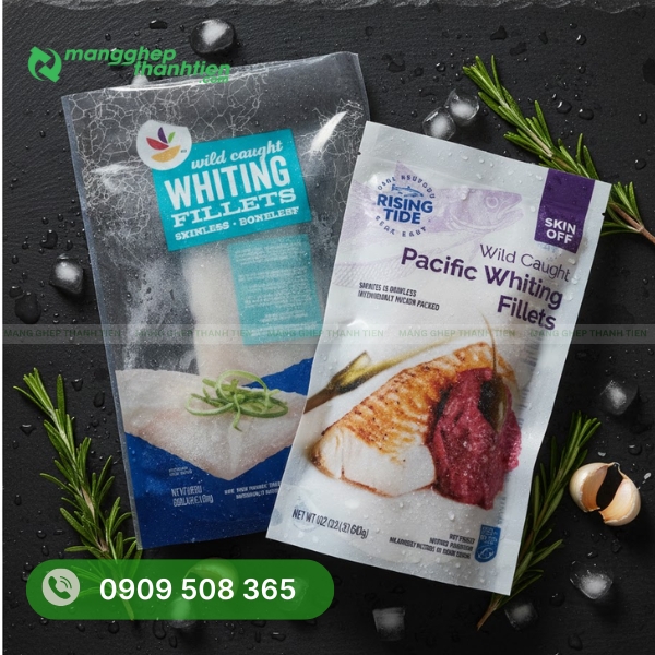 Chất liệu bao b&igrave; thủy sản an to&agrave;n thực phẩm, chịu lạnh tốt