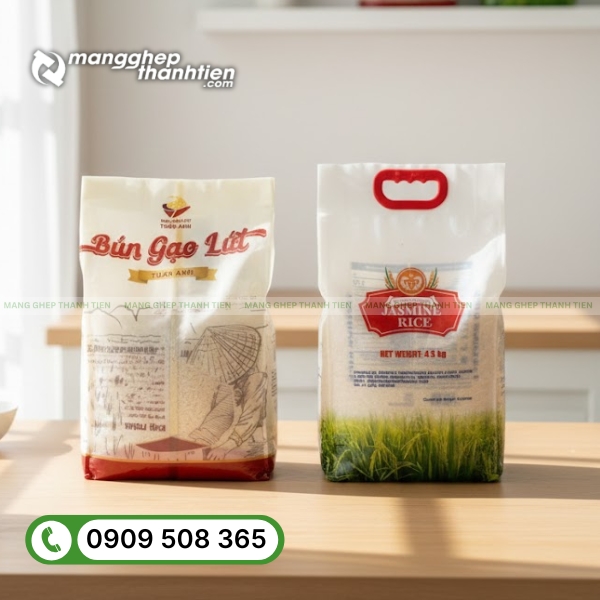Thiết kế bao đựng gạo miễn ph&iacute; theo y&ecirc;u cầu