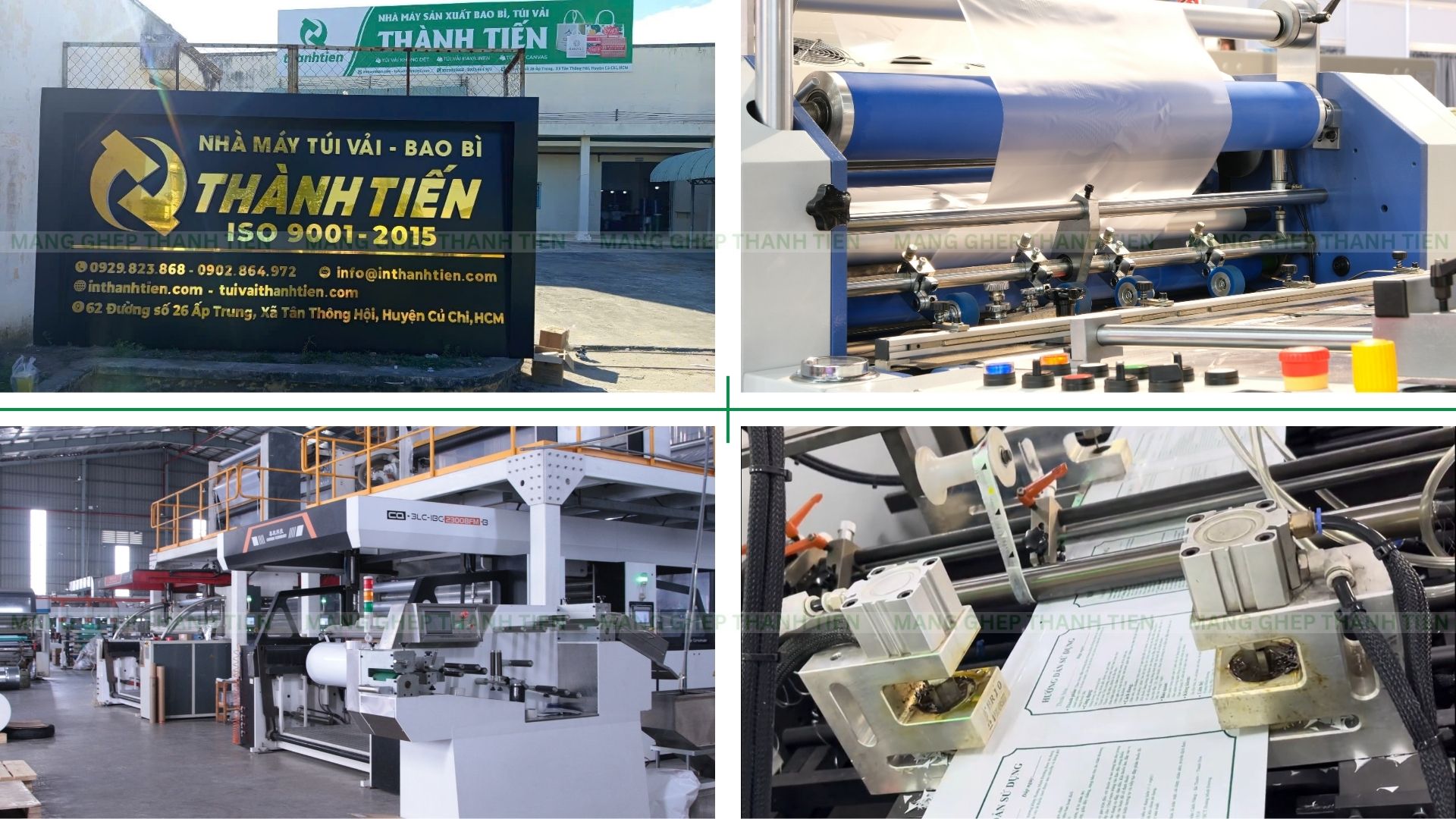 Xưởng sản xuất bao b&igrave; rong biển sấy Th&agrave;nh Tiến tại TPHCM