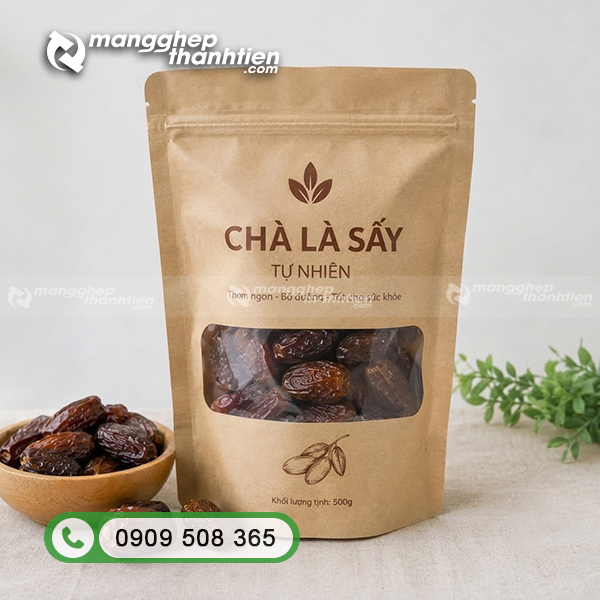 Bao b&igrave; ch&agrave; l&agrave; sấy in lụa 
