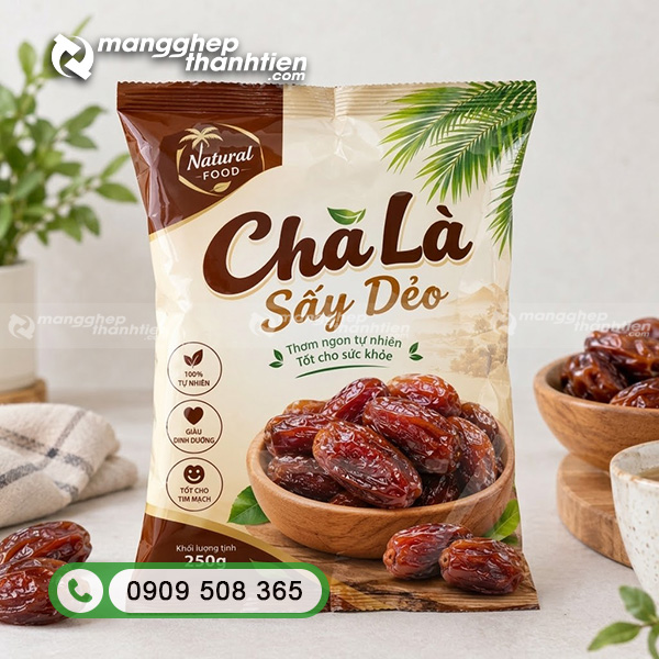  Bao b&igrave; đựng ch&agrave; l&agrave; sấy in đẹp, bảo quản tốt