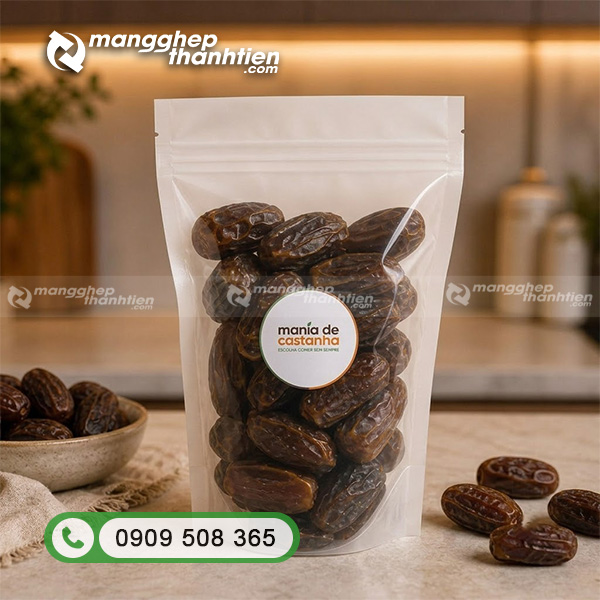 T&uacute;i zip 1 mặt trong đựng ch&agrave; l&agrave; sấy