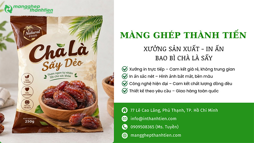 Xưởng sản xuất v&agrave; in bao b&igrave; ch&agrave; l&agrave; sấy theo y&ecirc;u cầu tại TPHCM v&agrave; H&agrave; Nội
