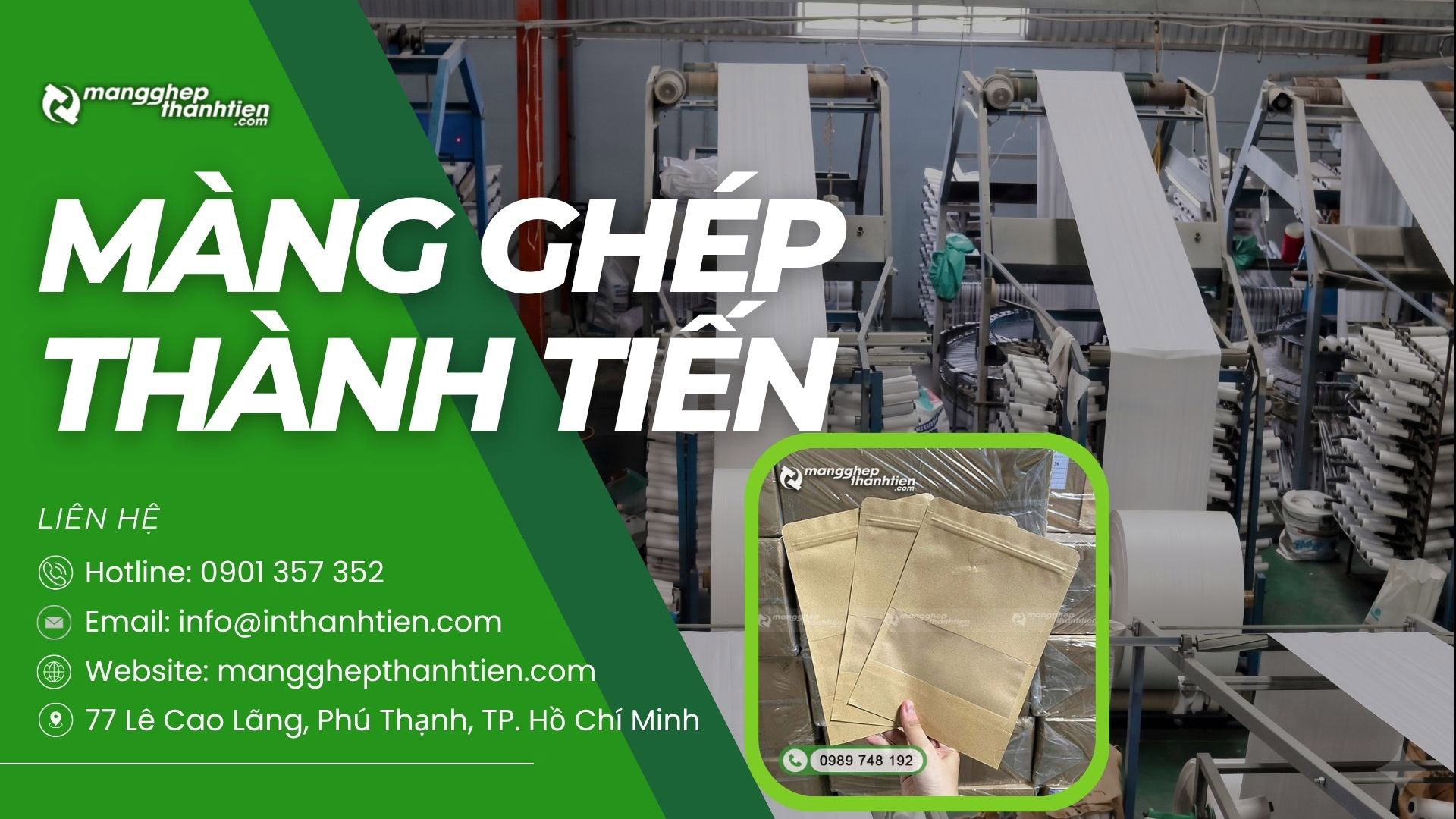 Xưởng Sản Xuất T&uacute;i Zip Giấy Kraft C&oacute; Cửa Sổ Gi&aacute; Sỉ Tại TPHCM