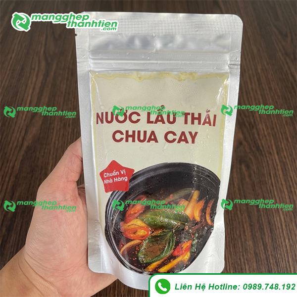 Ưu điểm của túi zip đựng nước lèo