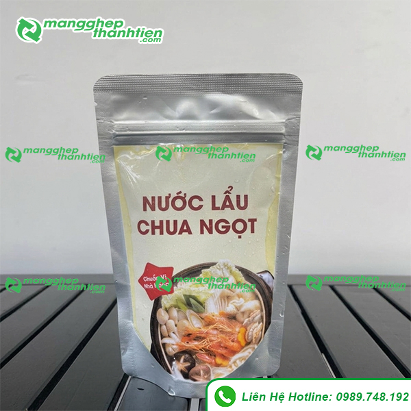 Túi zip đựng nước lèo thành phẩm