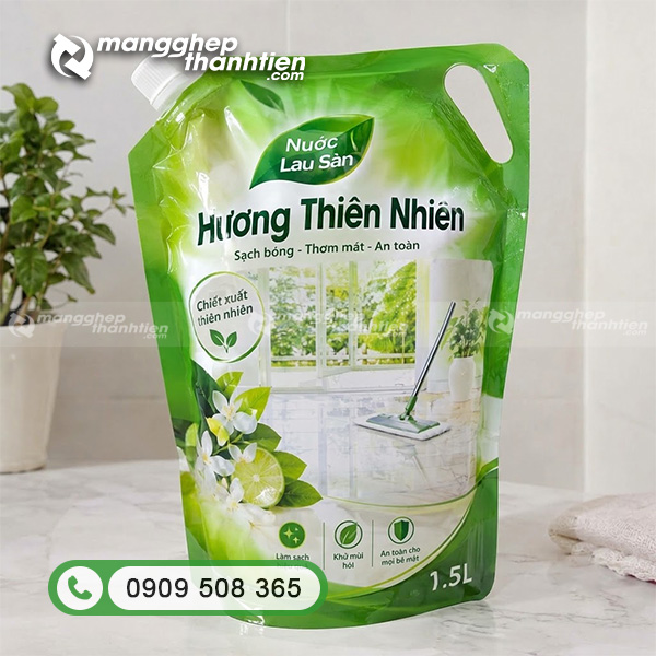 Bao b&igrave; t&uacute;i nước giặt c&oacute; v&ograve;i dễ d&agrave;ng sử dụng