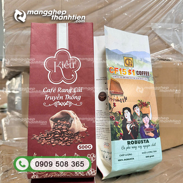 Bao b&igrave; m&agrave;ng gh&eacute;p c&agrave; ph&ecirc;