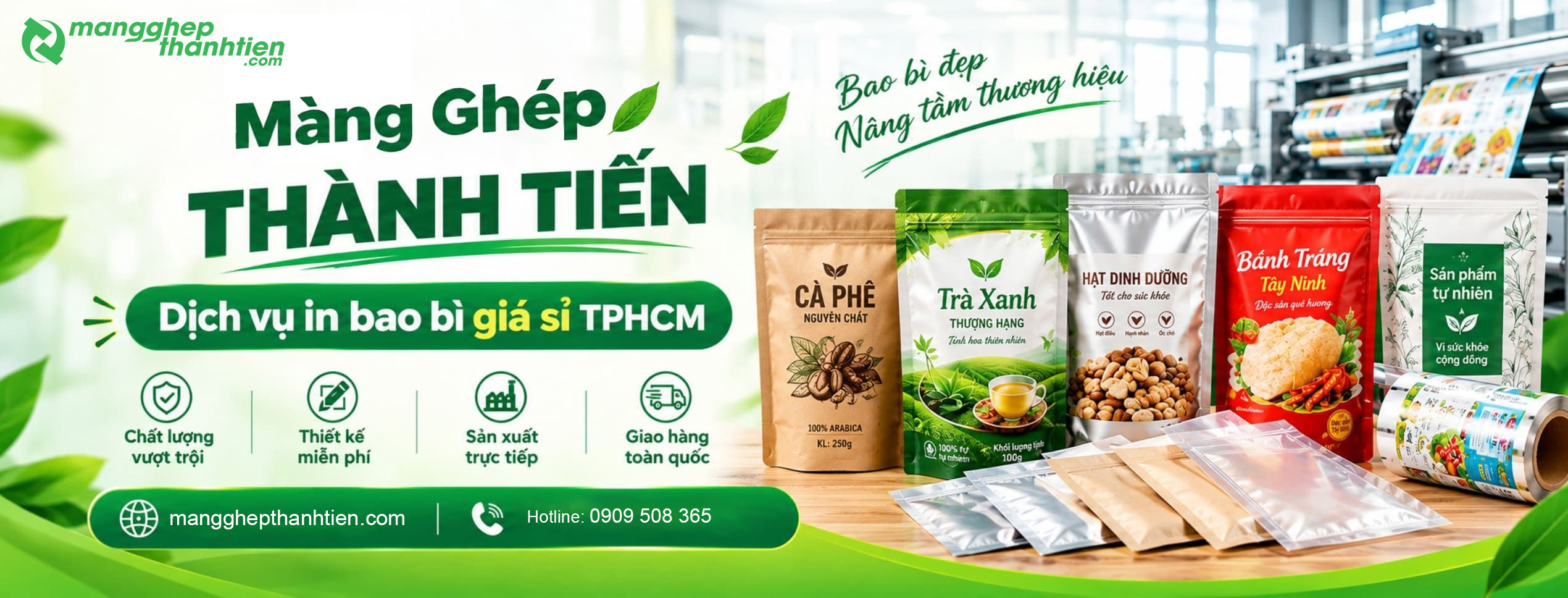 CÔNG TY IN BAO BÌ MÀNG GHÉP THÀNH TIẾN