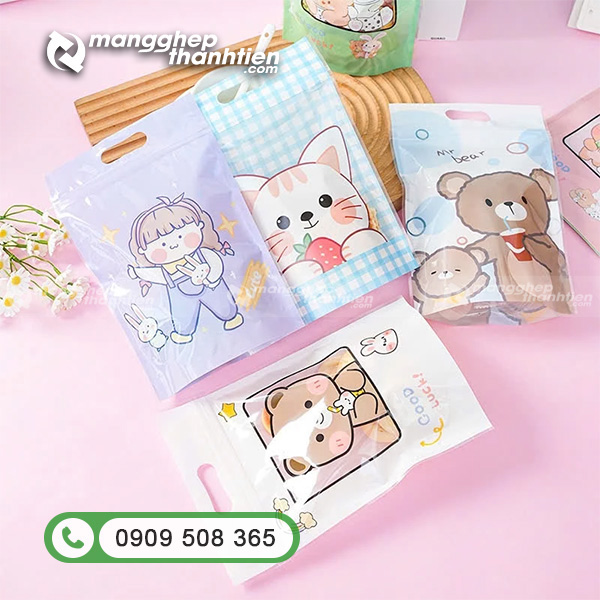 in bao b&igrave; m&agrave;ng gh&eacute;p đựng b&aacute;nh kẹo