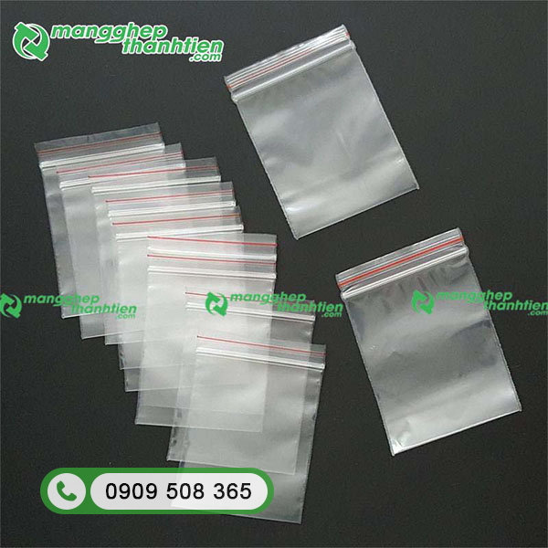 T&uacute;i zipper chỉ đỏ đa dạng c&ocirc;ng dụng trong lĩnh vực mỹ phẩm.