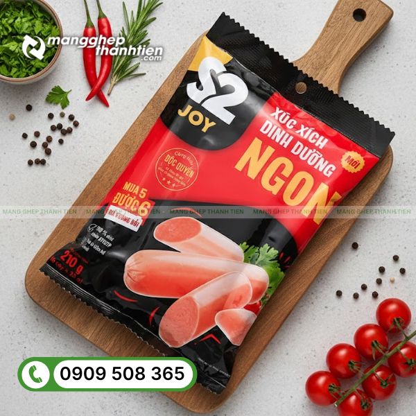 Bao b&igrave; cho x&uacute;c x&iacute;ch chất lượng cao, đảm bảo an to&agrave;n thực phẩm