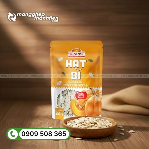 Bao b&igrave; đ&oacute;ng g&oacute;i hạt b&iacute; chất lượng cao, thiết kế chắc chắn