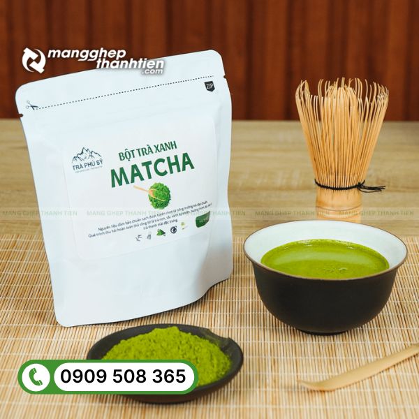 Bao b&igrave; bột matcha đẹp gi&aacute; sỉ tại TPHCM
