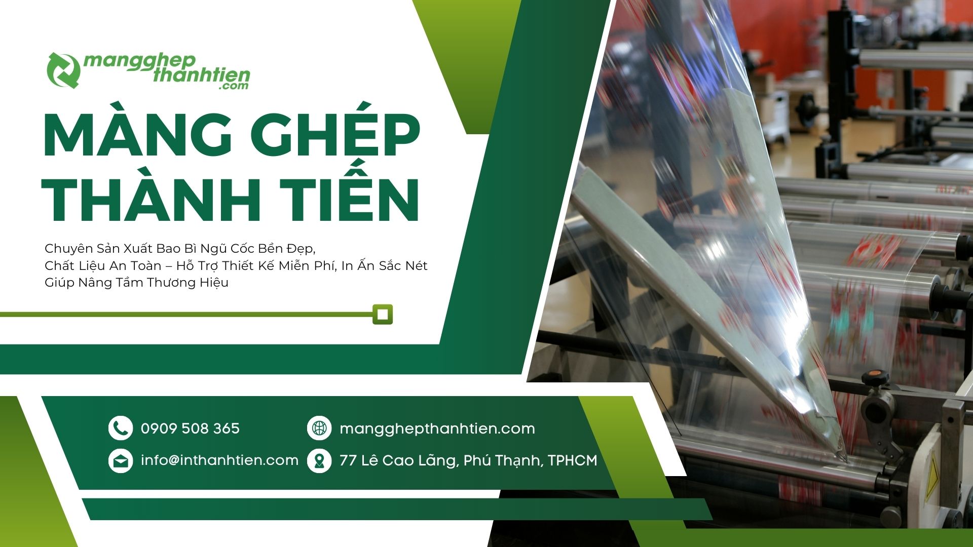 Xưởng sản xuất bao b&igrave; ngũ cốc gi&aacute; rẻ, in ấn trực tiếp kh&ocirc;ng qua trung gian