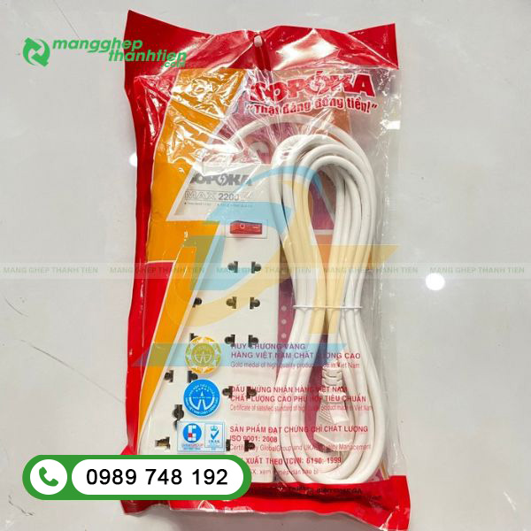 Bao b&igrave; ổ cắm điện chất liệu m&agrave;ng gh&eacute;p