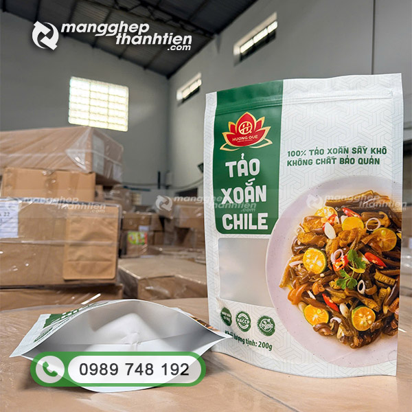T&uacute;i zip đ&aacute;y đứng đựng tỏa xoắn chile