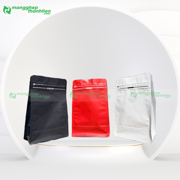 Túi Zip 8 Cạnh Đáy Vuông