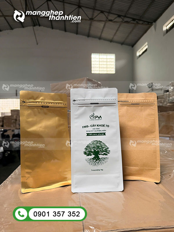 T&uacute;i zip đựng c&agrave; ph&ecirc; k&iacute;n kh&iacute;, đảm bảo chất lượng sản phẩm