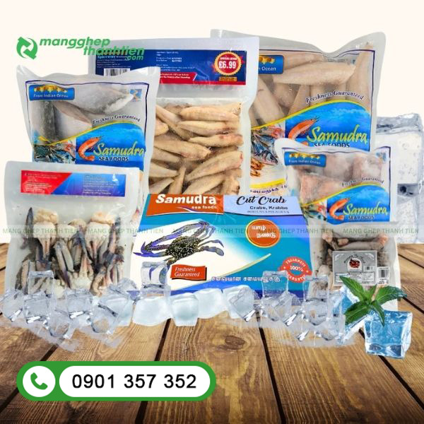 K&iacute;ch thước bao b&igrave; thực phẩm đ&ocirc;ng lạnh